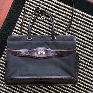 Brighton vintage briefcase